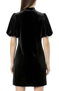 Area Stars - Women's Velvet Mock Neck Dress