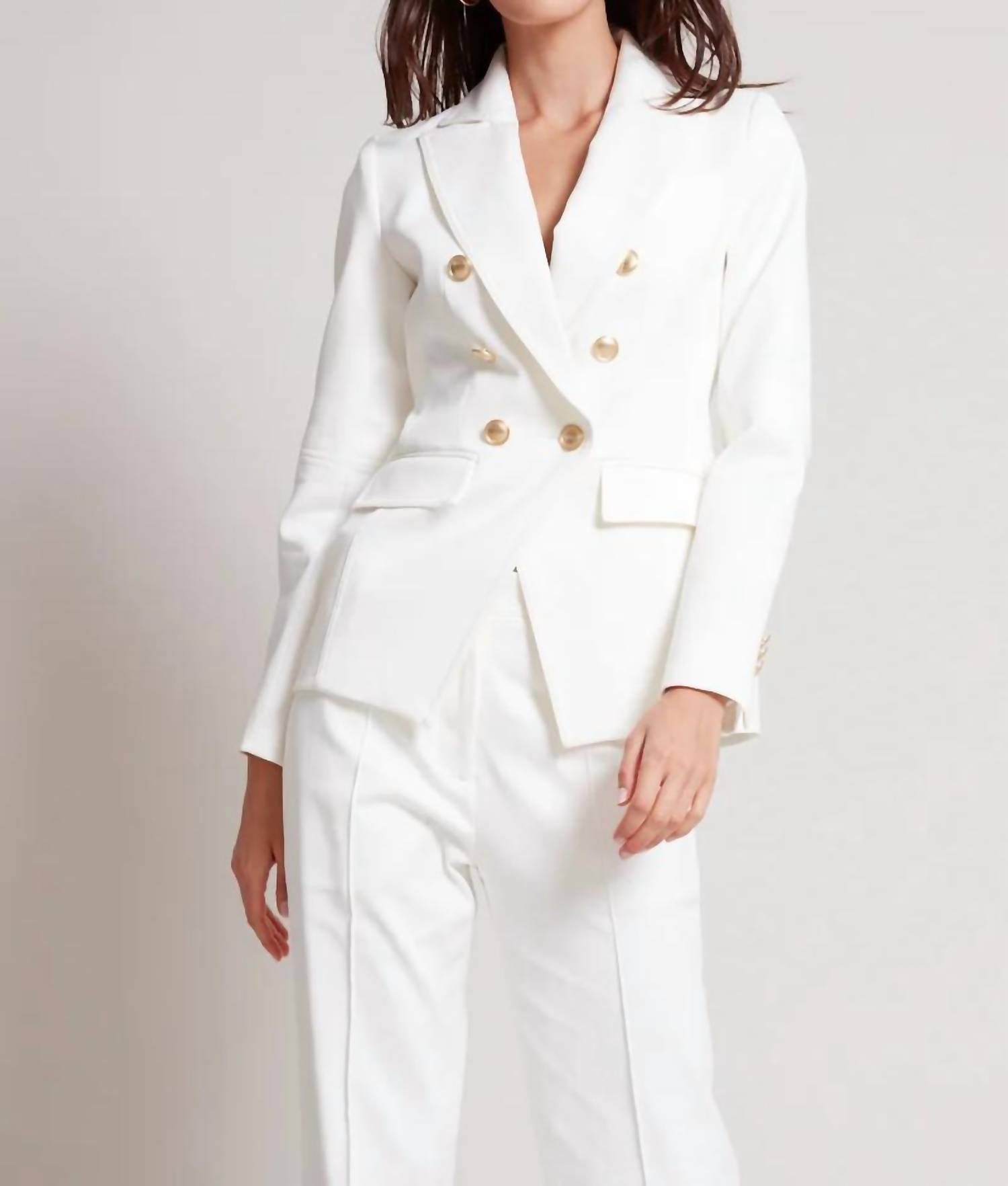 Adroit Atelier - James Double Breasted Signature Stretch Blazer