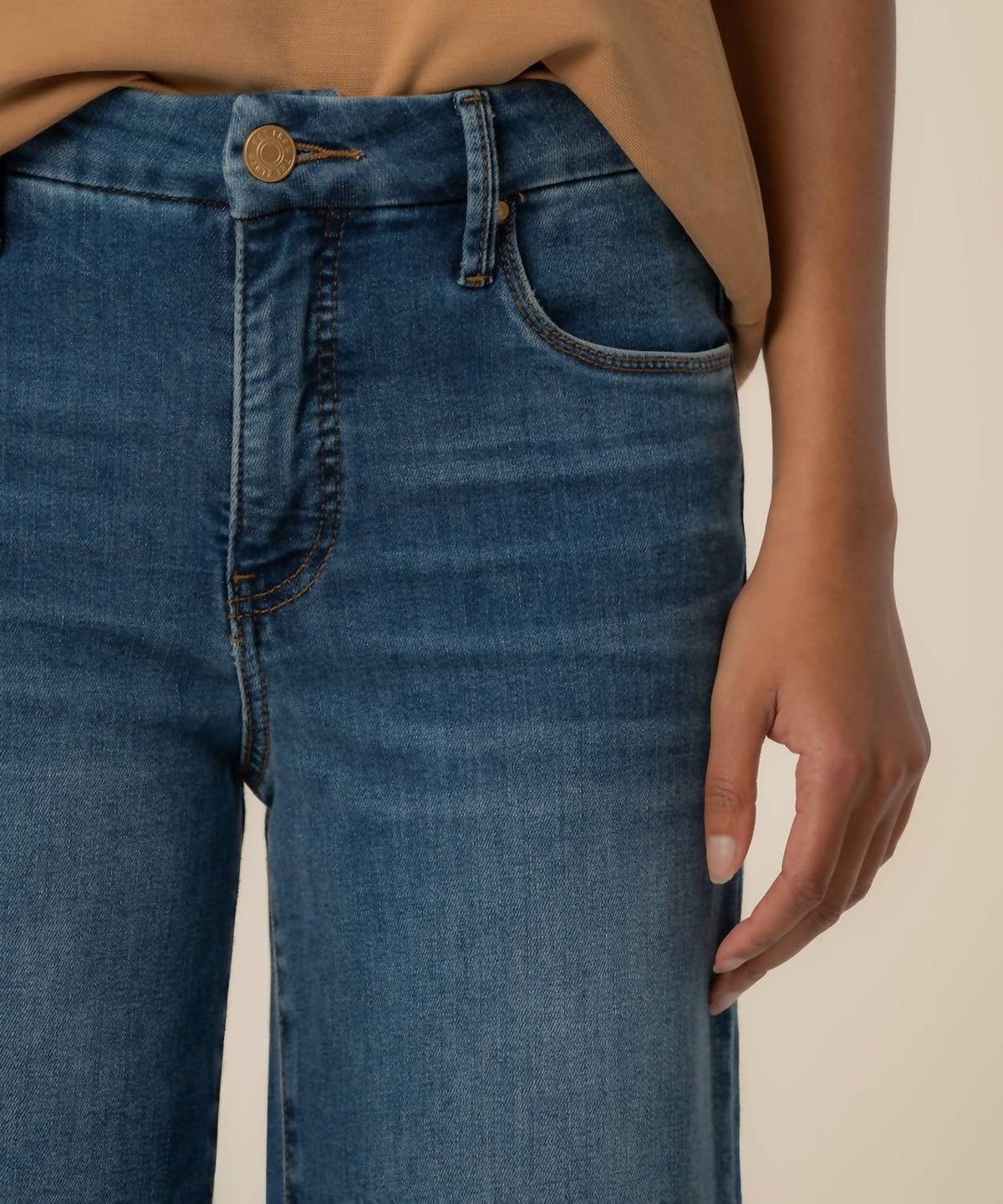 Kut From The Kloth - Meg High Rise Fab Ab Wide Leg Jeans
