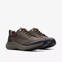 Clarks Men's Wave 2.0 Vibe Shoes in dark brown - men's sneaker - alternate view