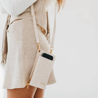 Pretty Simple - Women's Woven Double Duty Phone Bag