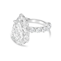 Diana M Jewels - Women's Pear & Round Lab-Grown Diamond Fashion Ring (2.00 Ct) - Classic