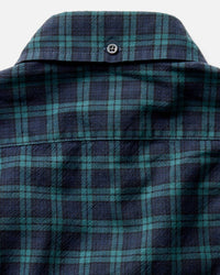 Taylor Stitch The Jack Button Down Shirt in blackwatch plaid - men's long sleeve top - view 6