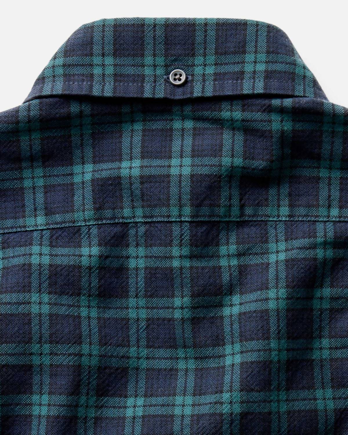 Taylor Stitch The Jack Button Down Shirt in blackwatch plaid - men's long sleeve top - view 6