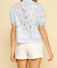 Pinch - Tally Puff Sleeve Top