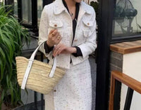 Miramar Store - Straw French Basket Bag