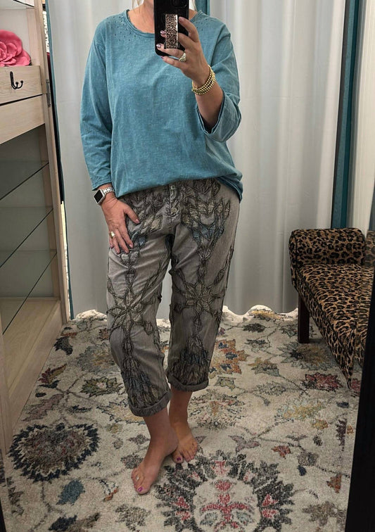 Paperlace - Diamond Patchwork Short Jacket