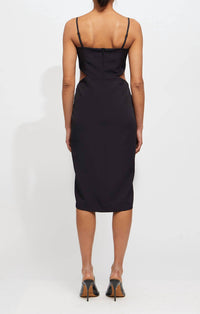 French Connection - Echo Cut Out Strapless Slip Dress