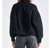 Elan - Quilted Bomber Tencel Jacket
