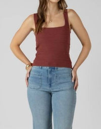 Dex Clothing - Square Neck Knit Tank Top