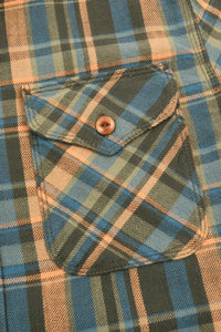 Freenote Cloth - Wells Evergreen Plaid Shirt