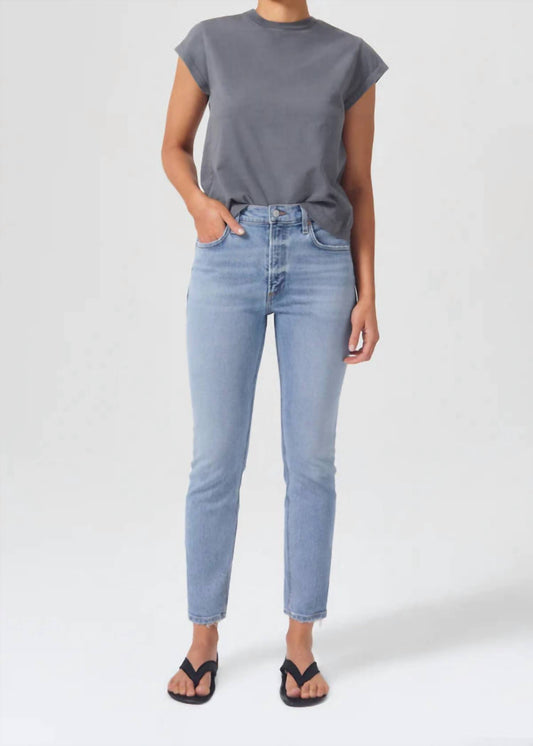 Agolde - Willow Mid Rise Slim Jean