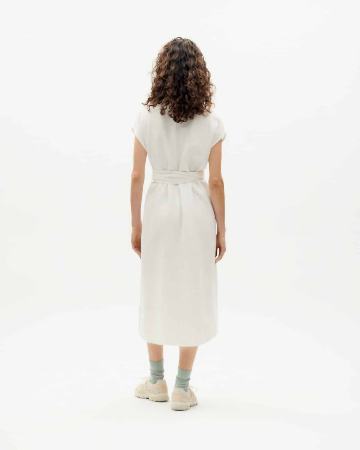Thinking Mu - Loop Gretel Midi Dress