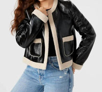 Steve Madden - Fienne Faux Leather Jacket