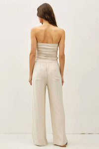 Be Cool - Striped Wide Leg Pants