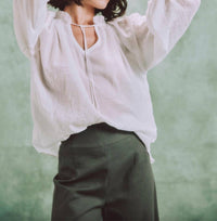 Rosewater House - Chiara Tie-neck Blouse