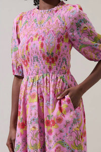 Sugarlips - Ramsie Floral Smocked Dress