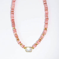 Treasure Jewels - Women's Dream Pop Gemstone Necklace
