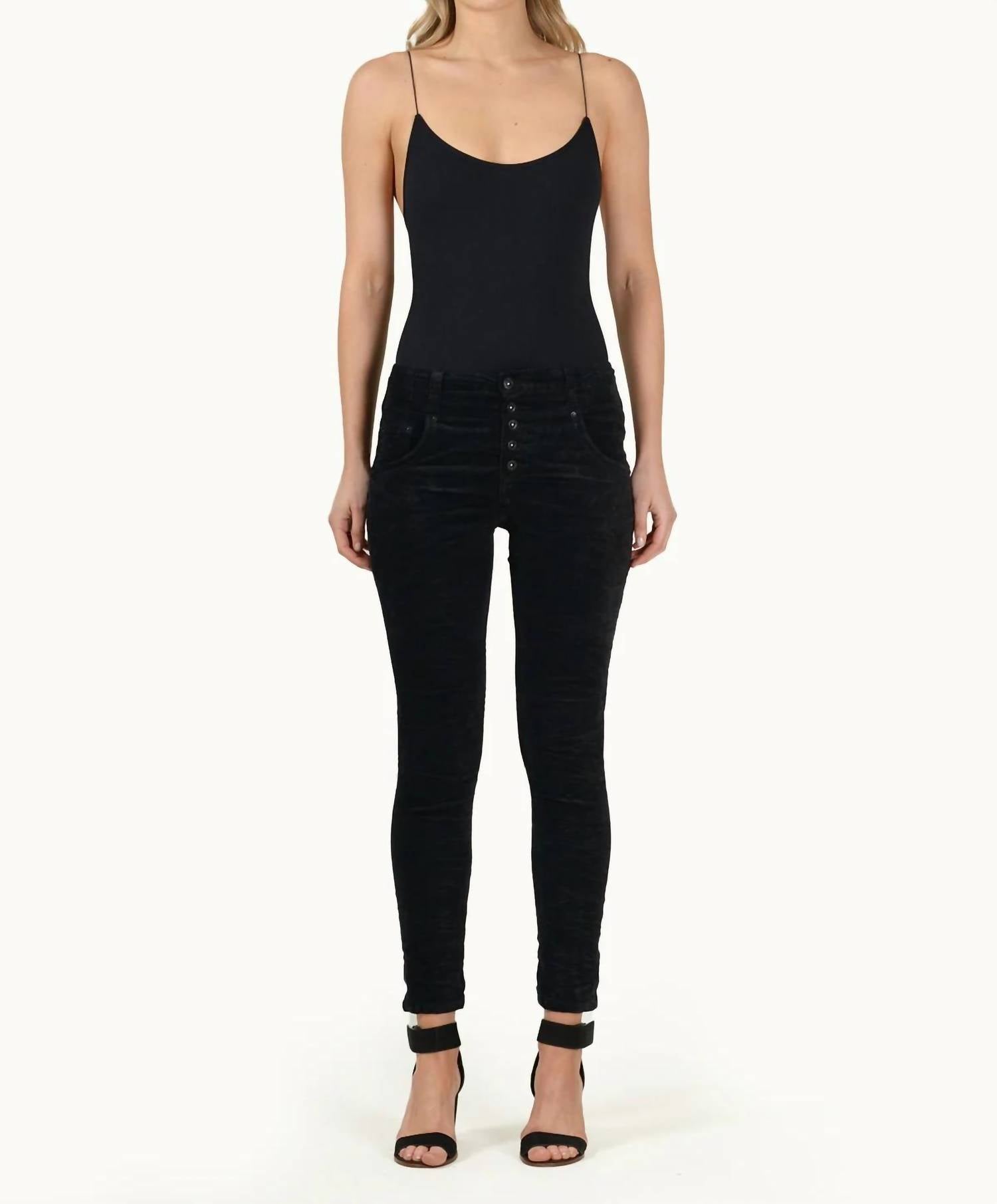 Bianco - Baby Cord Open Hem Jeans