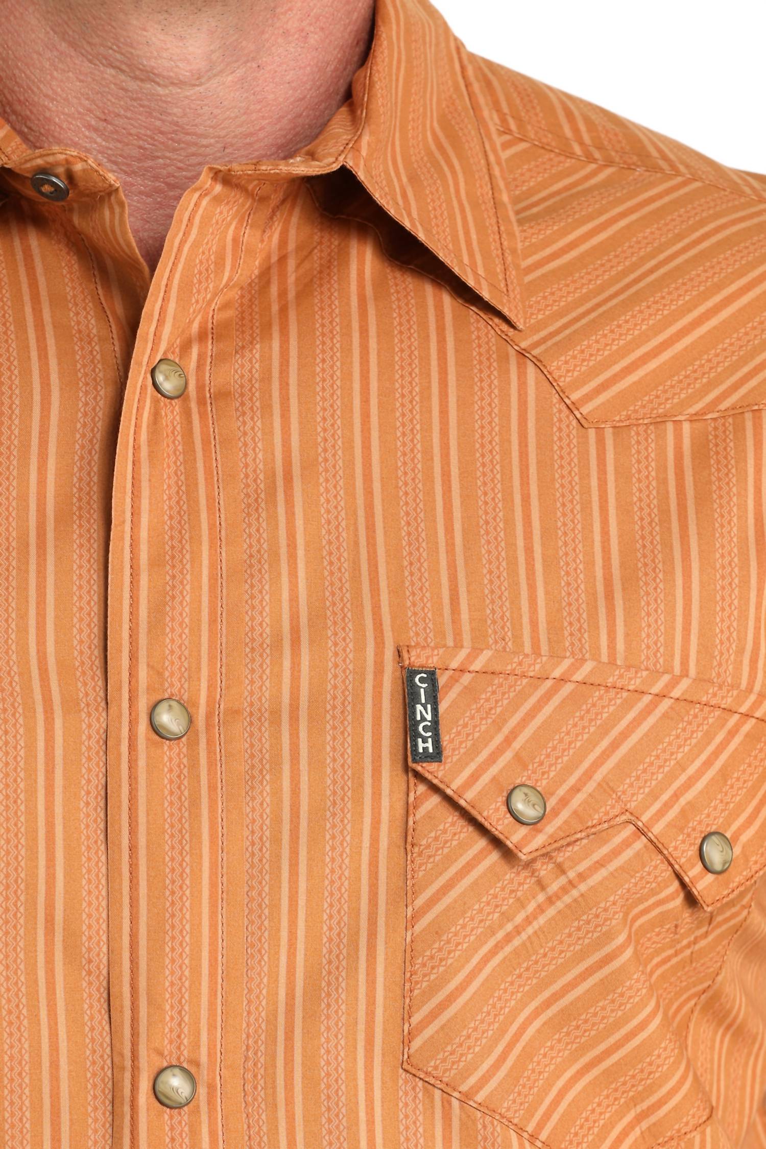 Cinch - Western Modern Stripe Snap Shirt