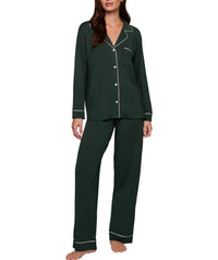 Eberjey - Gisele Long Pajama Set With Ribbon
