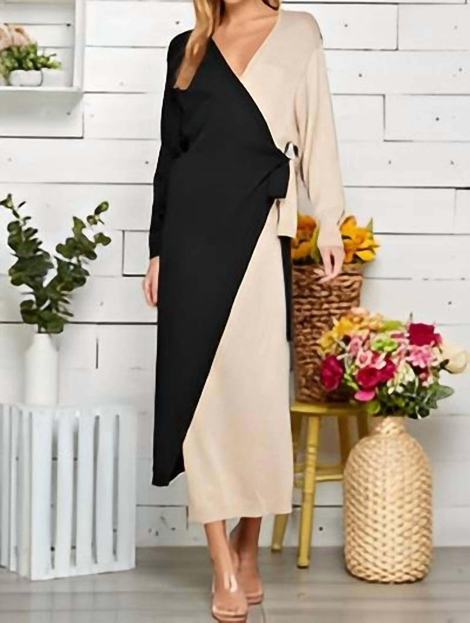 Sweet Lemon - Lettie Wrap Duster Cardigan