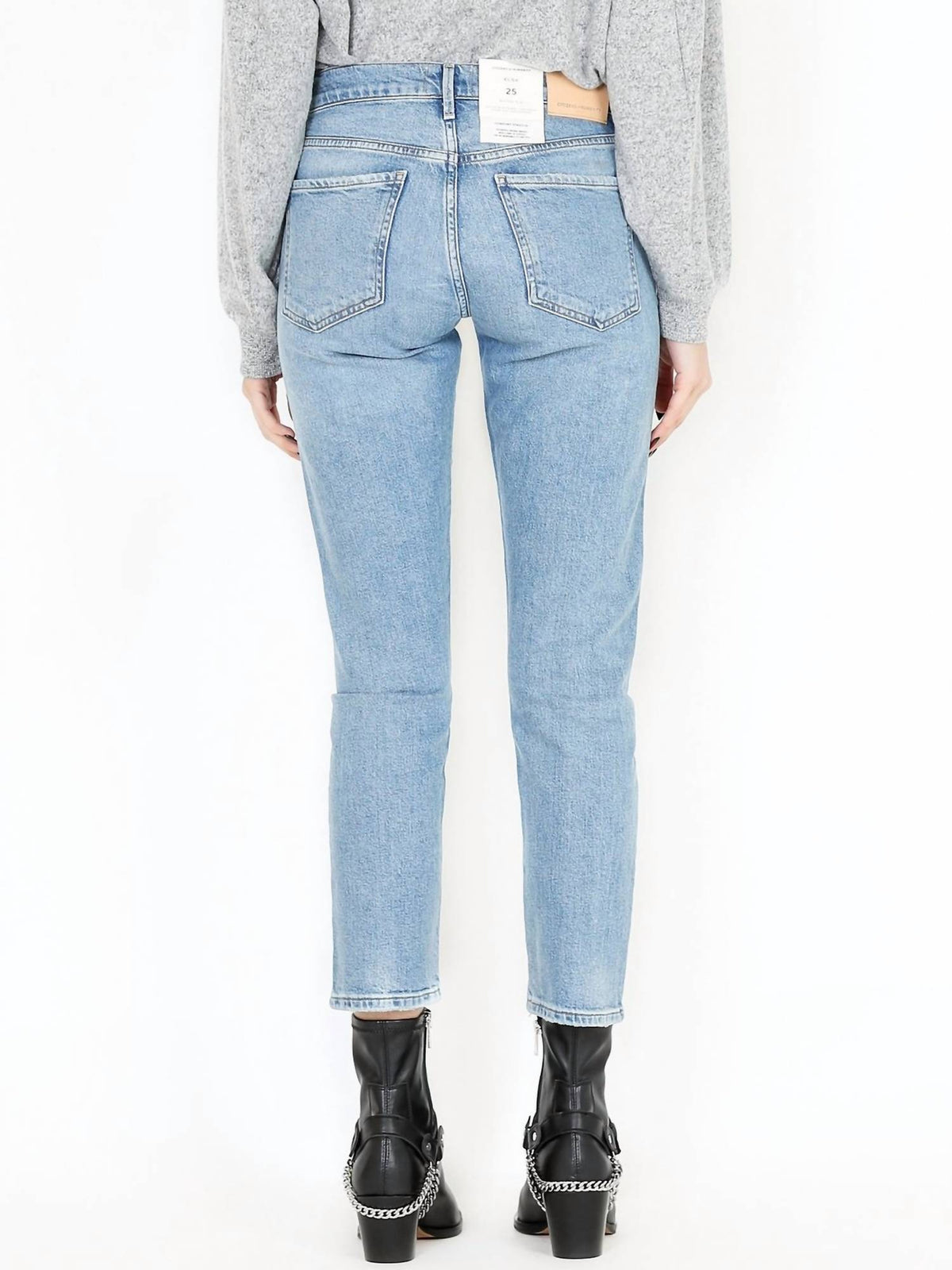 Citizens Of Humanity - Elsa Midrise Slim Fit Cropped Jeans