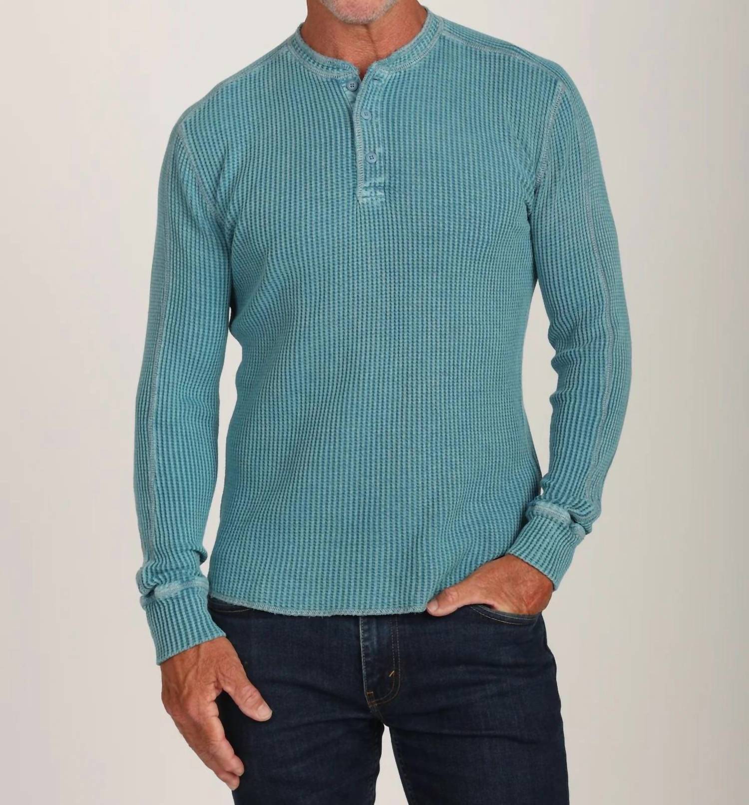 True Grit - Fillmore Chunky Henley Top