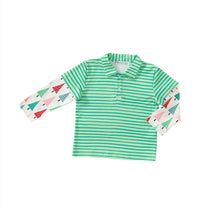 Okie + Lou - Boys Christmas Tree Festivities Polo