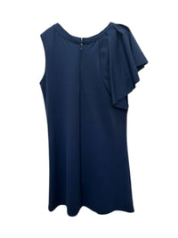Vera Fishbaugh - Women's Jewel Poly Knit Dress With Single Ruffle Sleeve
