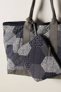 Free People - Women's Pippa Patchwork Tote Bag