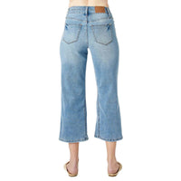 Judy Blue - Wide Leg Cropped Jeans