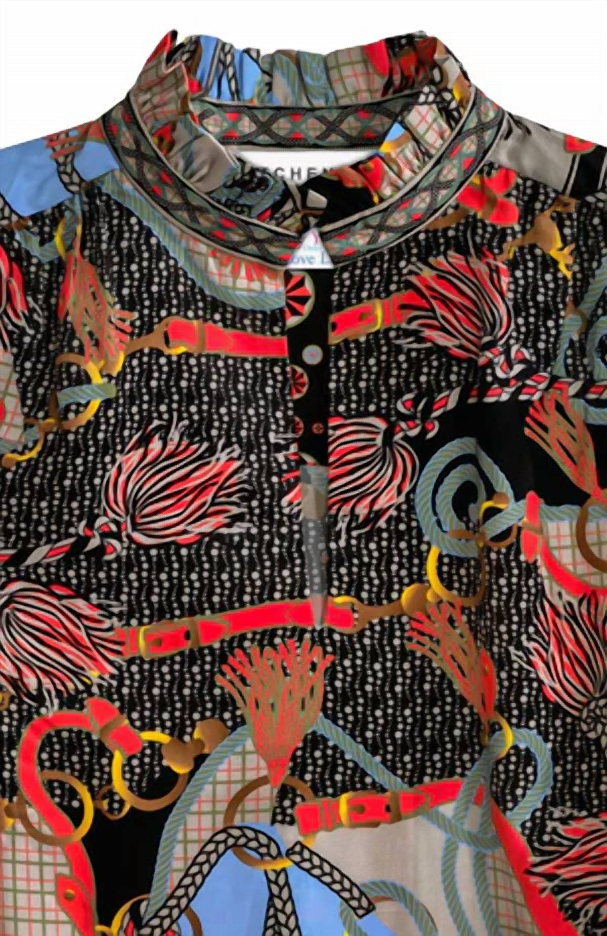 Gretchen Scott - DITTO RUFFLENECK TOP