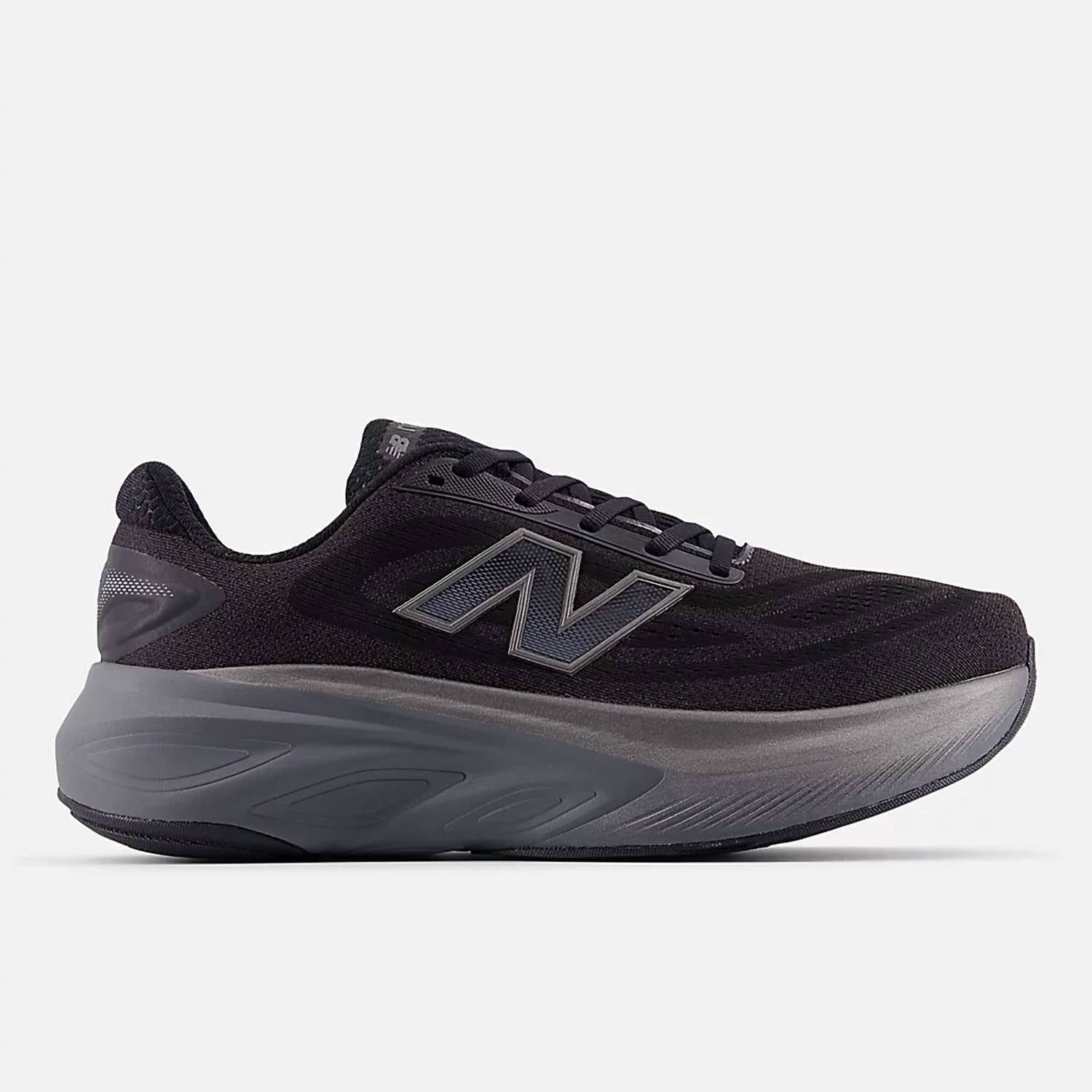 New Balance Men's Fresh Foam X More V6 Running Shoes in black grey - men's sneaker