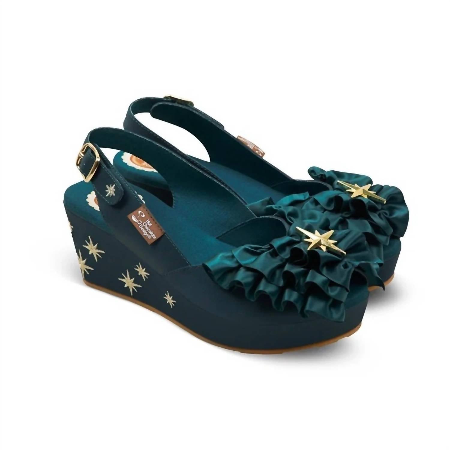 Hot Chocolate Design - Women's Chocolaticas Emeraldine Sandal