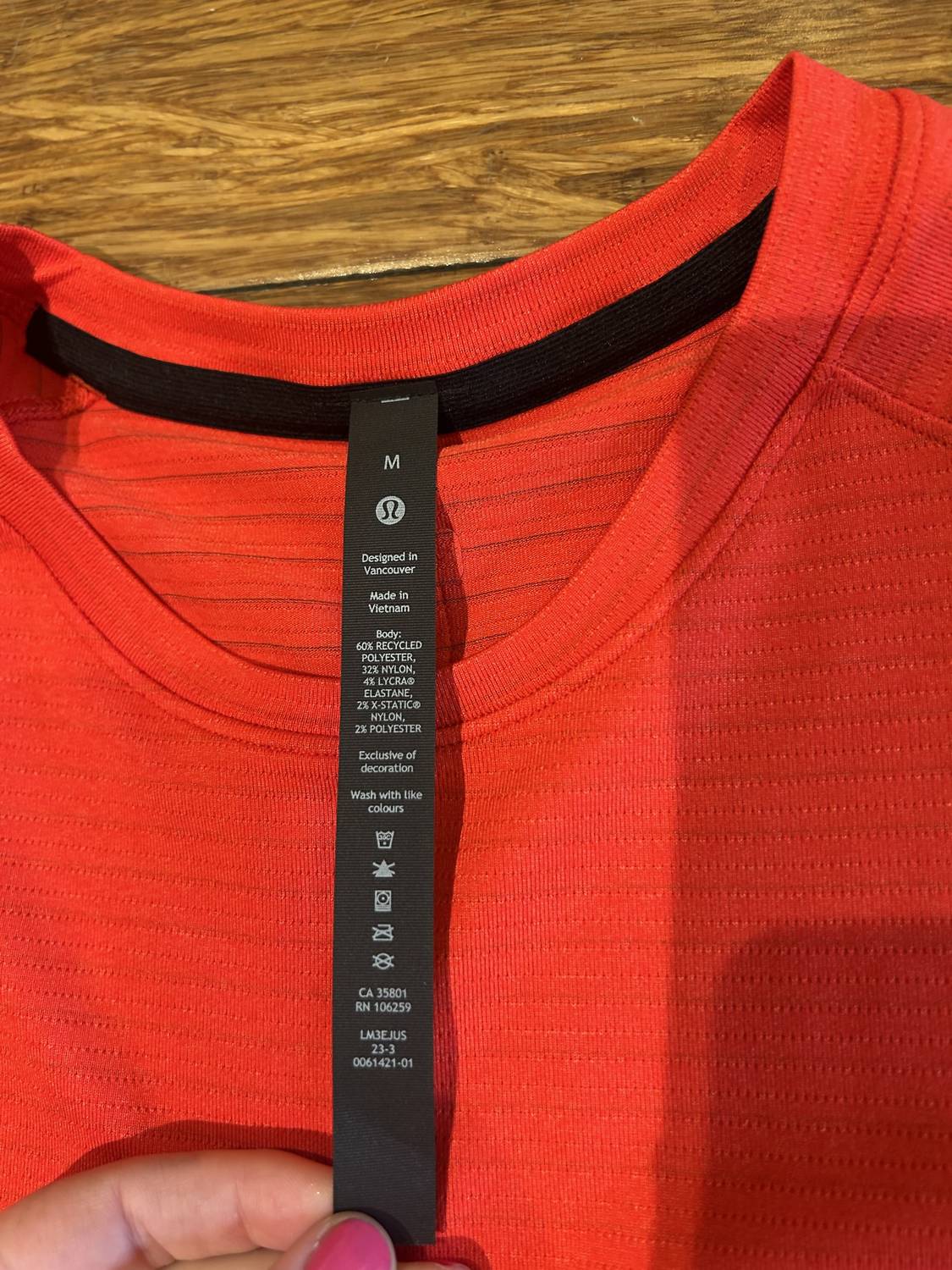 Lululemon - License to Train Short Sleeve