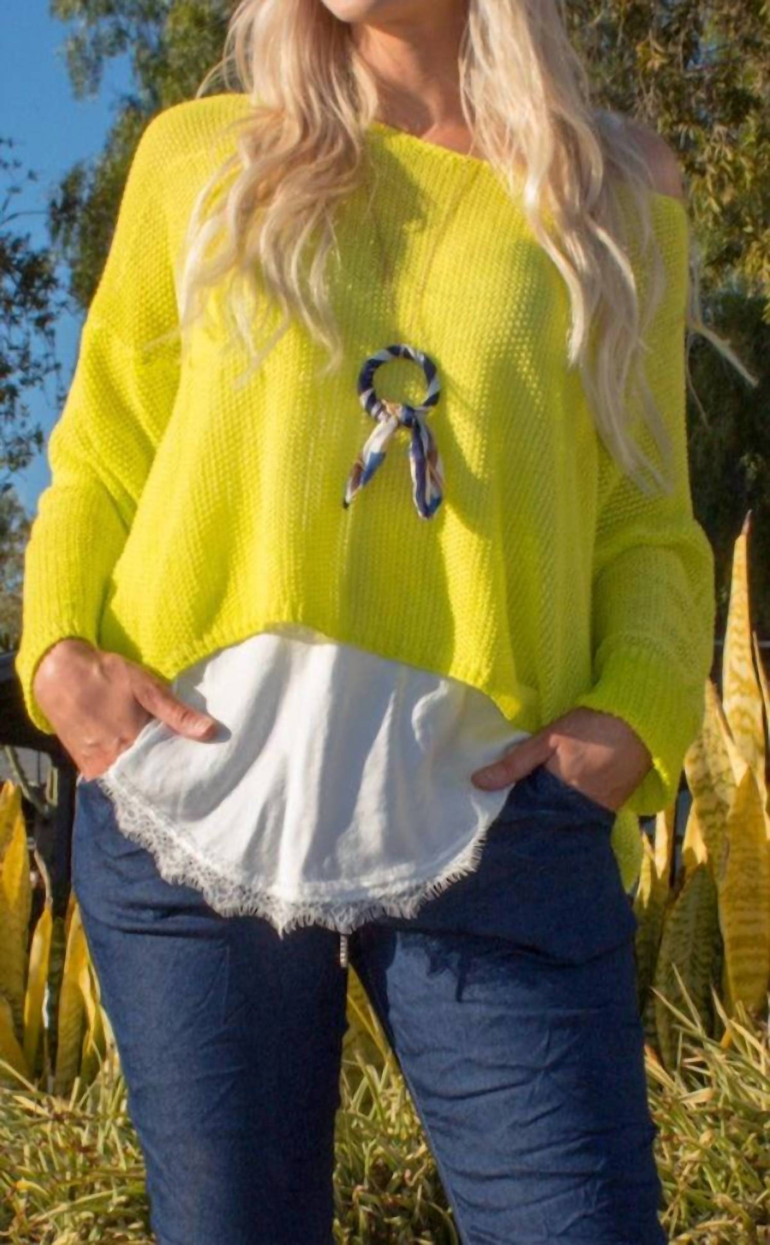 Gigi Moda - Caprice Scoopp Neck Sweater