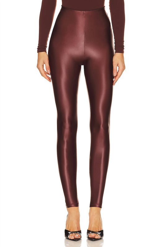 Commando - Matte Metallic Legging