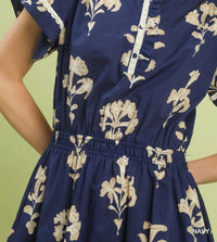 Umgee - Floral Print Midi Dress