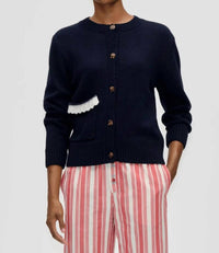 Stine Goya - Crewneck Button-up Cardigan
