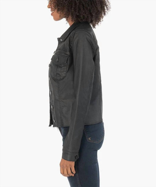 Kut From The Kloth - Coated Faux Leather Jacket