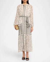 Ramy Brook - Halley Floral Belted Dress