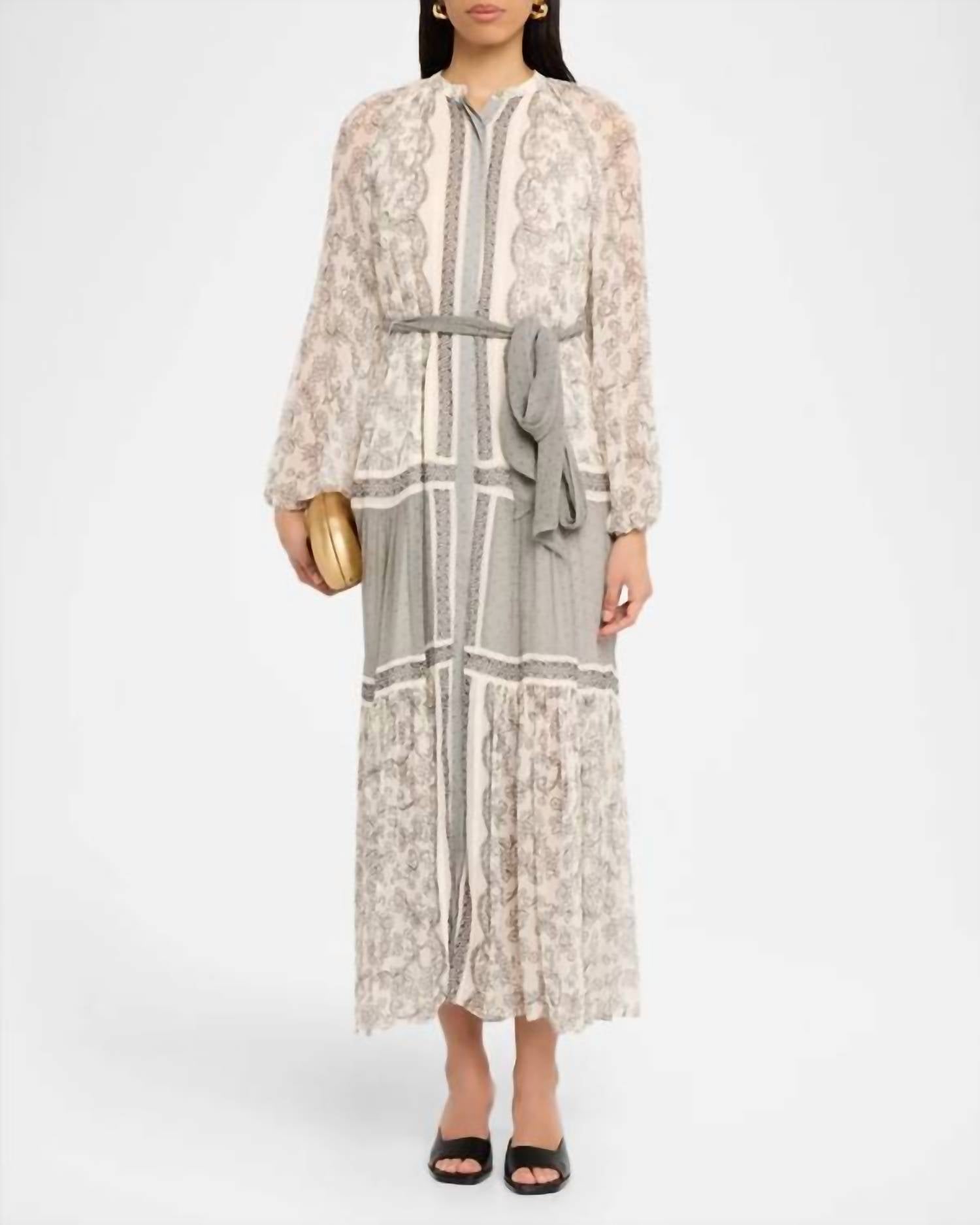 Ramy Brook - Halley Floral Belted Dress