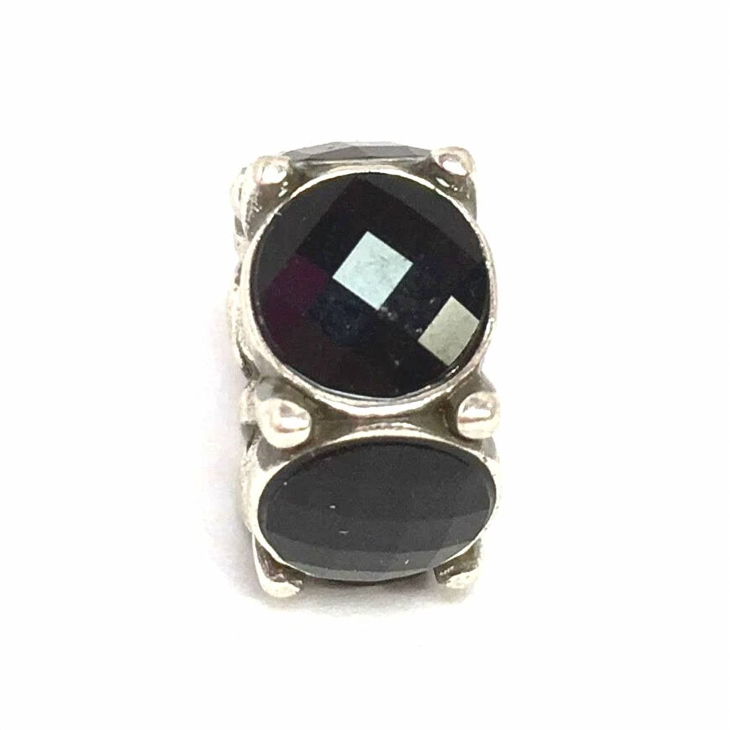 Brighton ROUNDABOUT BEAD in black - women's jewelry