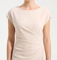 Joseph Ribkoff - Rhinestone Trim Side Slit Long Dress