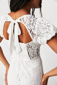 Free People - Hailee Lace Mini Dress