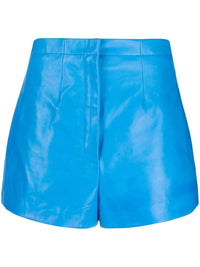 Salvatore Ferragamo - High Waisted Polished Finish Shorts