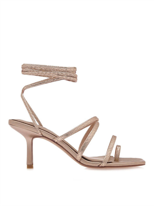 Exe - Women's Cindy 672 Low Heel Strap Sandal