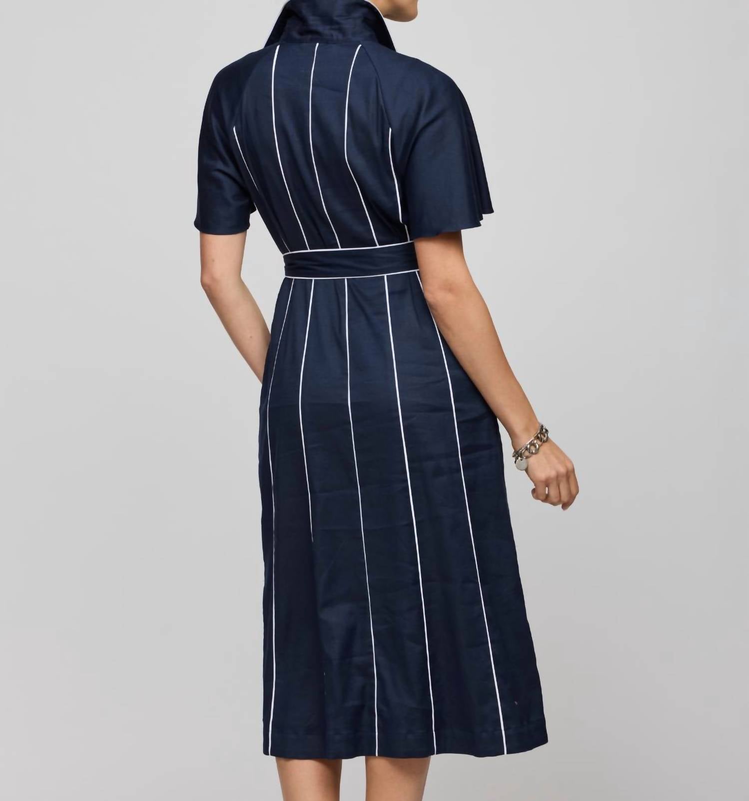 Hinson Wu - Flutter Sleeve Joanna Dress