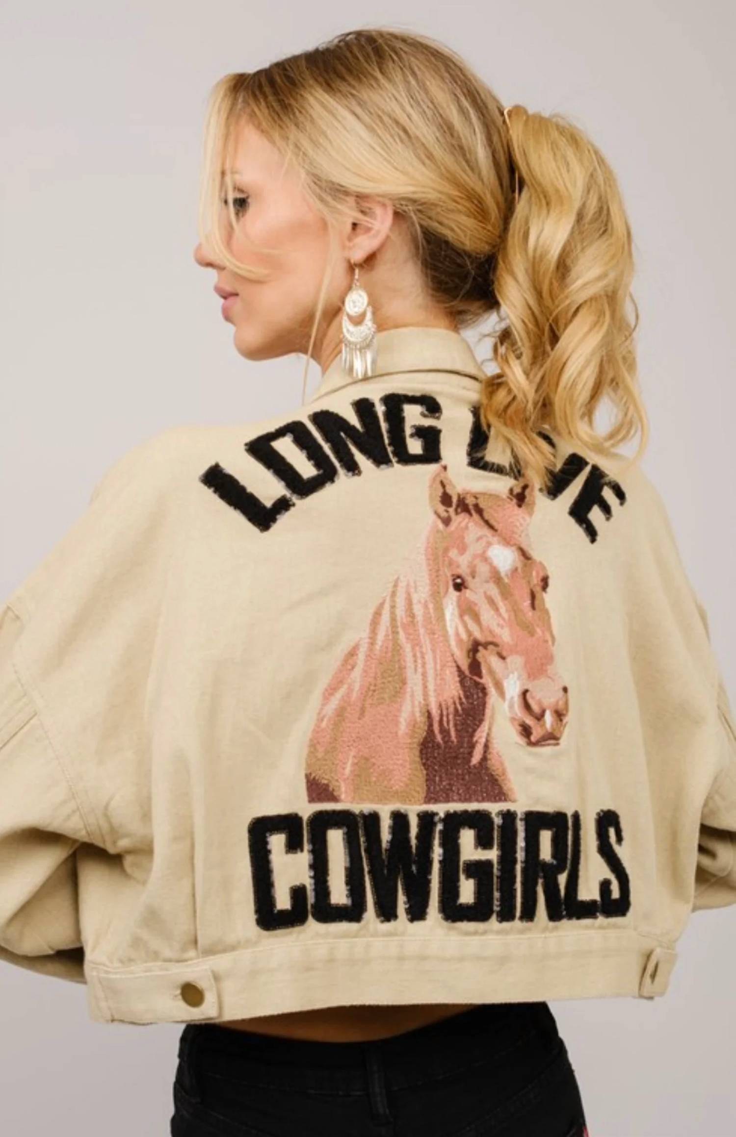 Blue B - Long Live Cowgirls Twill Denim Jacket